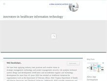 Tablet Screenshot of krminc.com